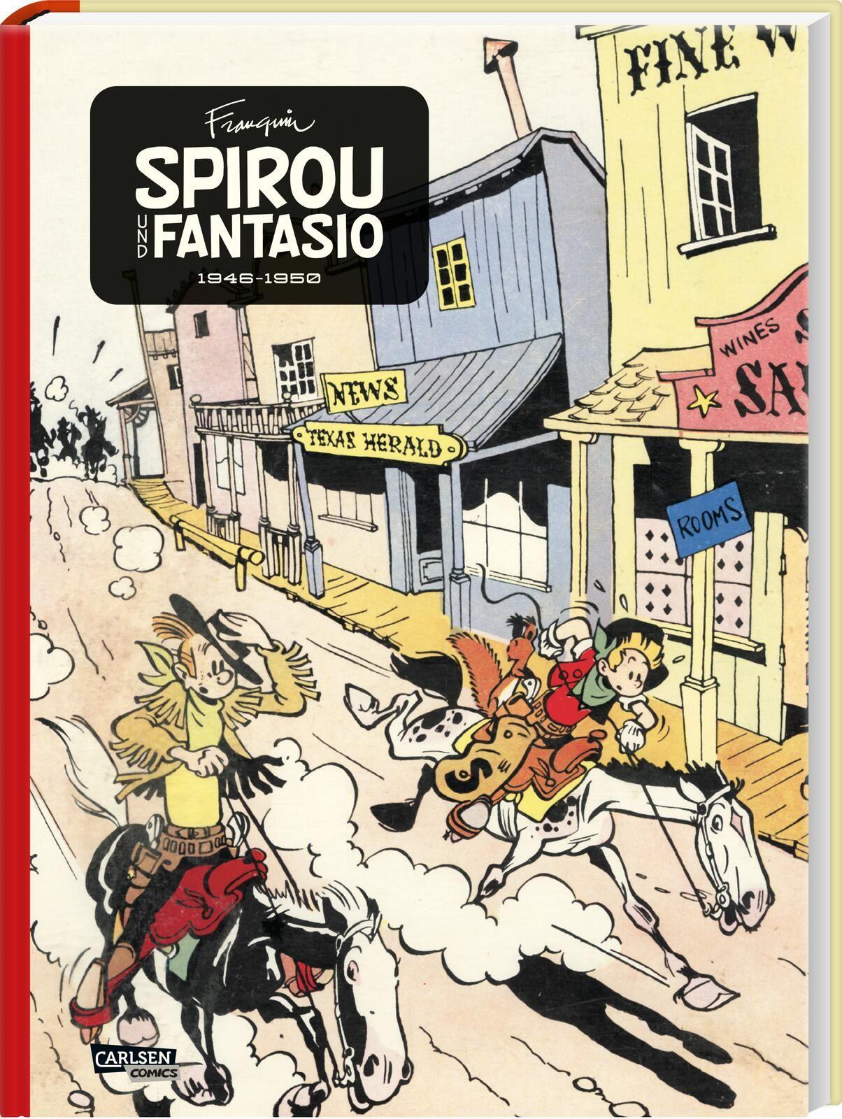 Vorderes Coverbild Spirou und Fantasio Gesamtausgabe Neuedition 1