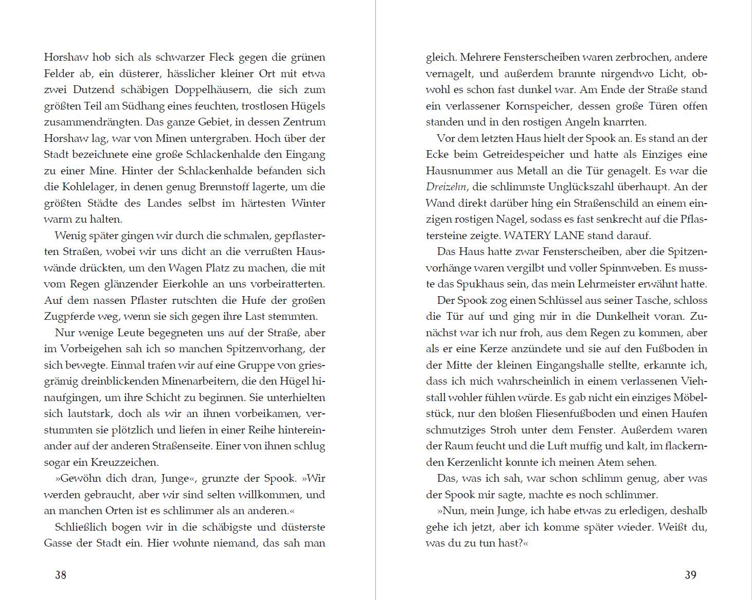 Beispielinhalt (Bild) The Spook's 1