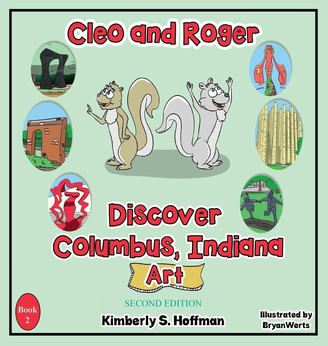 Vorderes Coverbild Cleo and Roger Discover Columbus, Indiana - Art