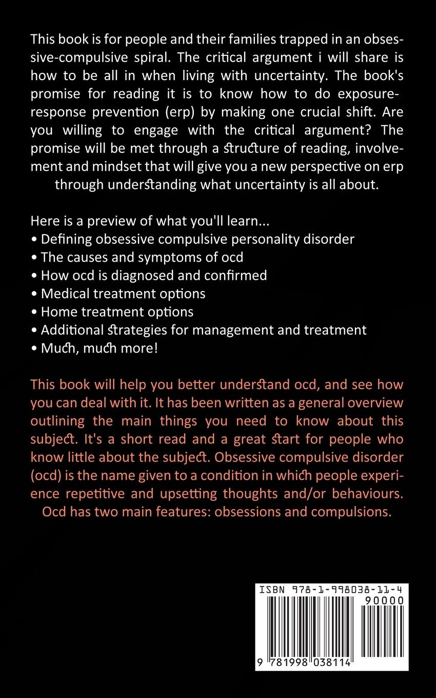 Rückseitencover Obsessive Compulsive Disorder