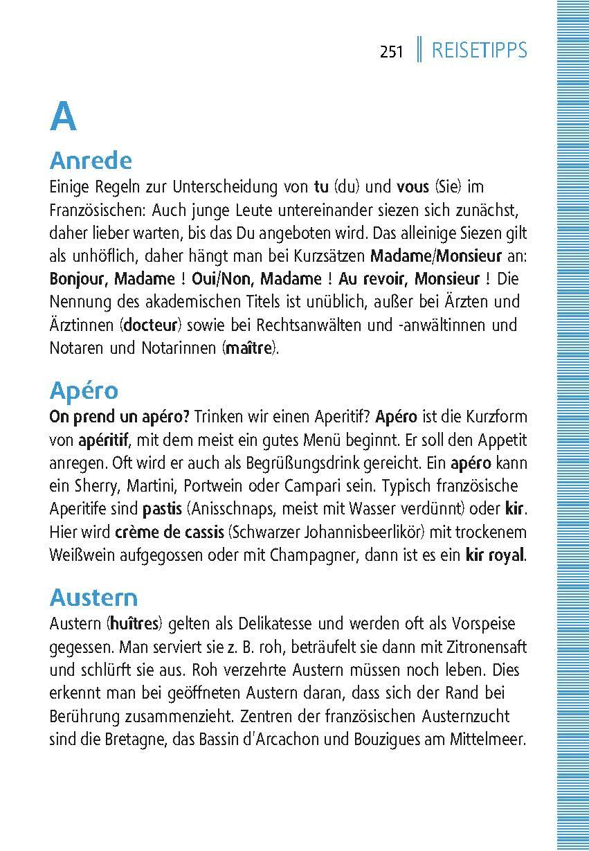 Beispielinhalt (Bild) Langenscheidt Universal-Wörterbuch Französisch