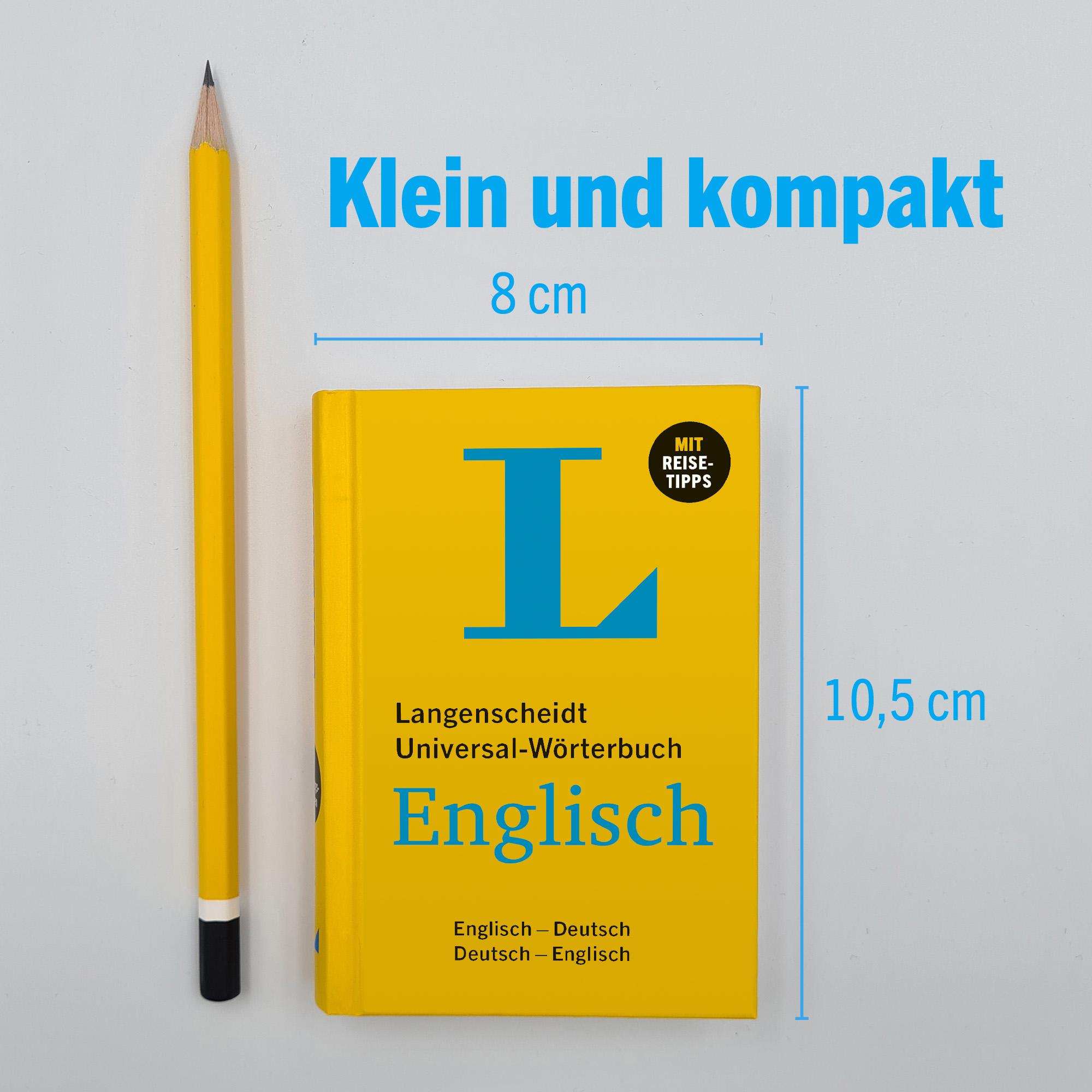 Beispielinhalt (Bild) Langenscheidt Universal-Wörterbuch Englisch