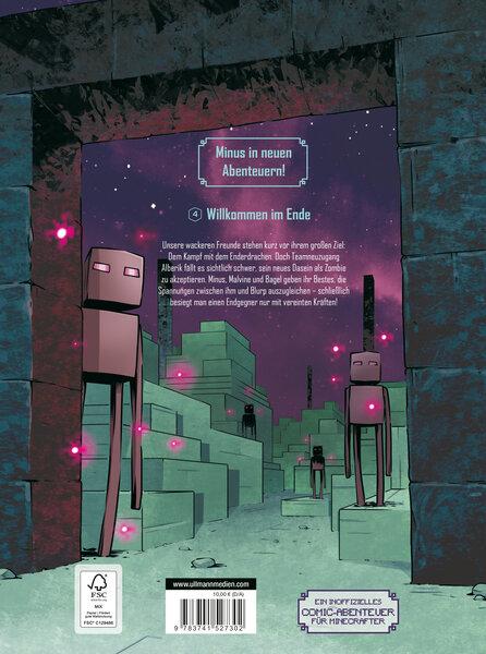 Rückseitencover Tagebuch eines Noobs Kriegers - Der Comic Bd. 4 - Willkommen im Ende