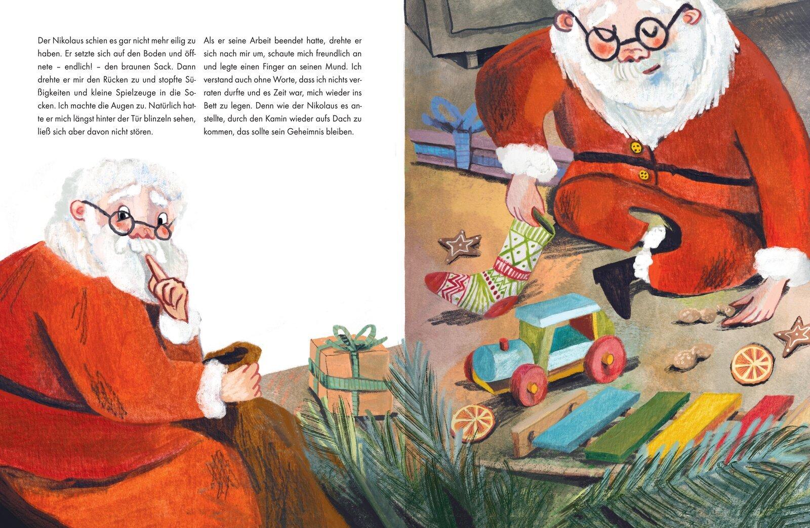 Beispielinhalt (Bild) Wenn der Nikolaus kommt