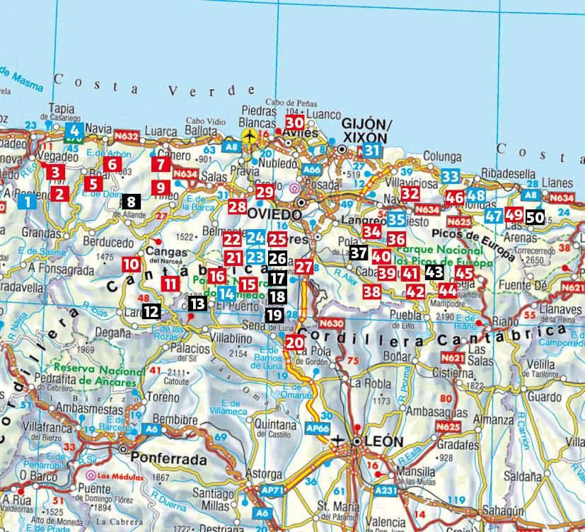 Beispielinhalt (Bild) Asturien