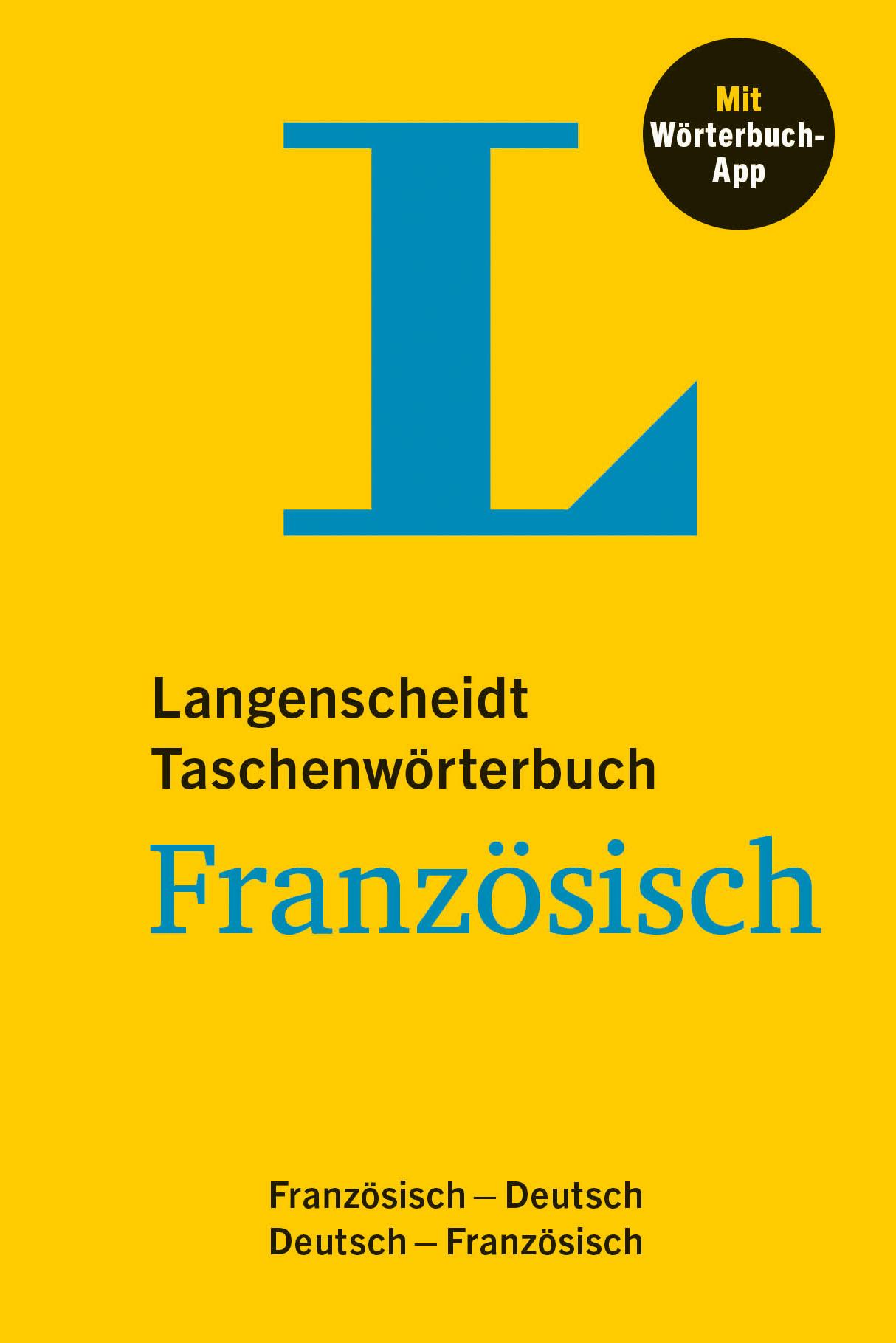 Vorderes Coverbild Langenscheidt Taschenwörterbuch Französisch