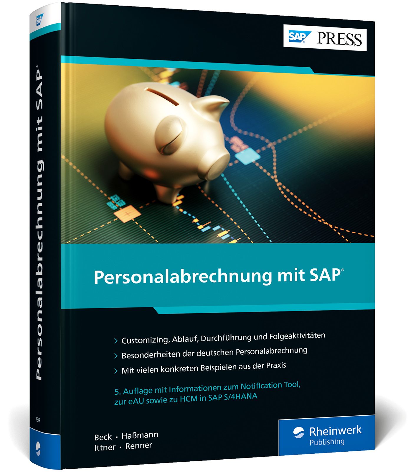 Vorderes Coverbild Personalabrechnung mit SAP