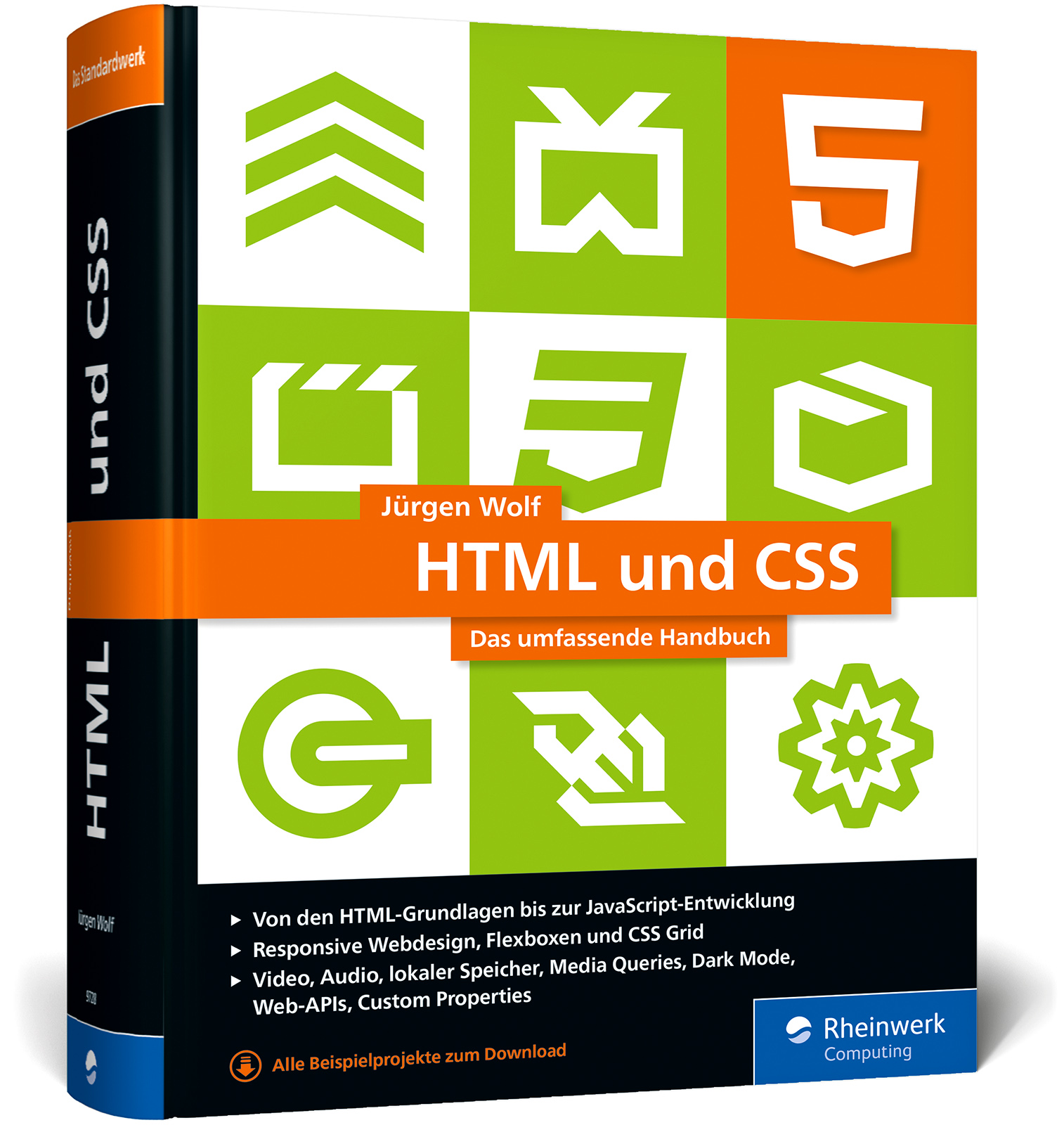 Vorderes Coverbild HTML und CSS