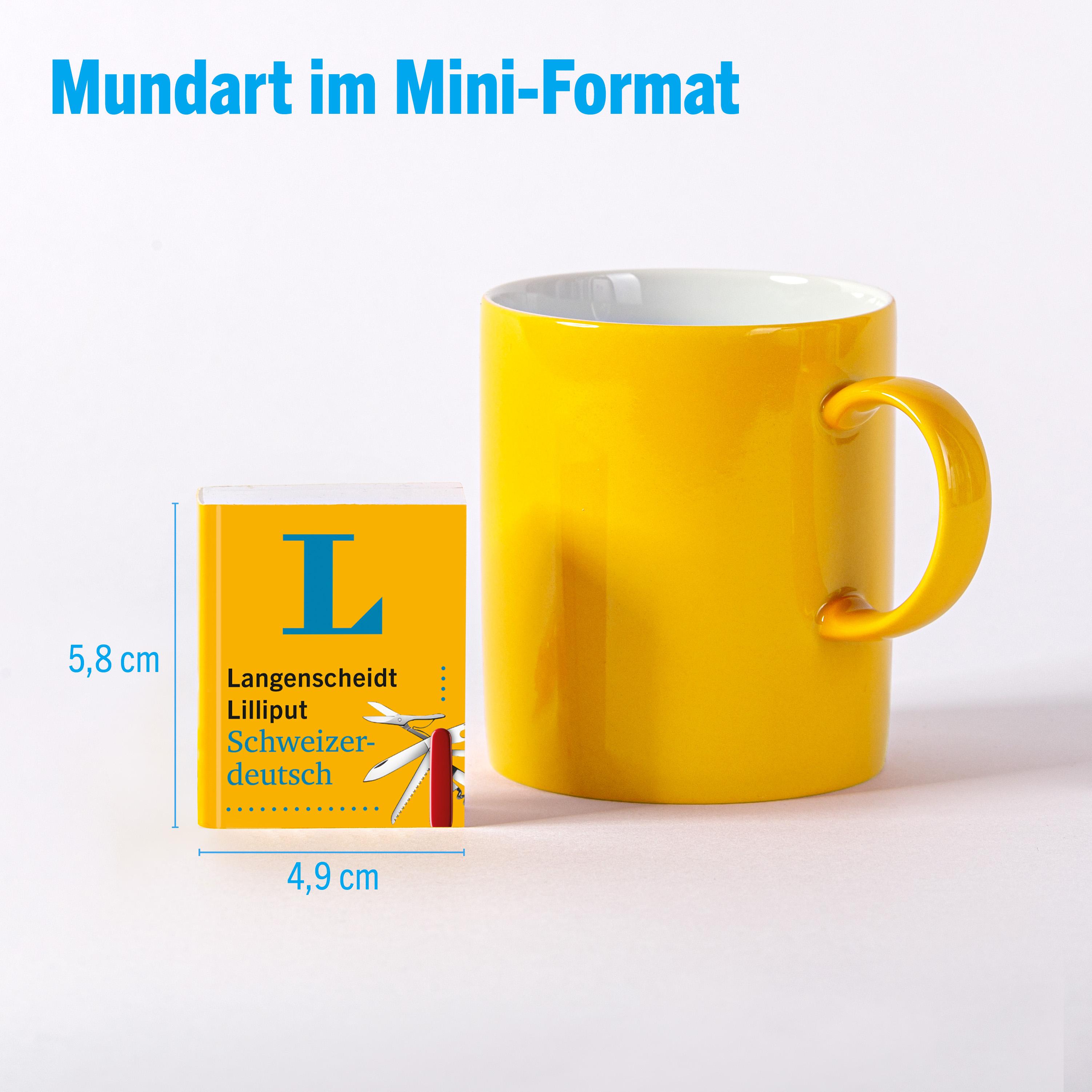Beispielinhalt (Bild) Langenscheidt Lilliput Schweizerdeutsch