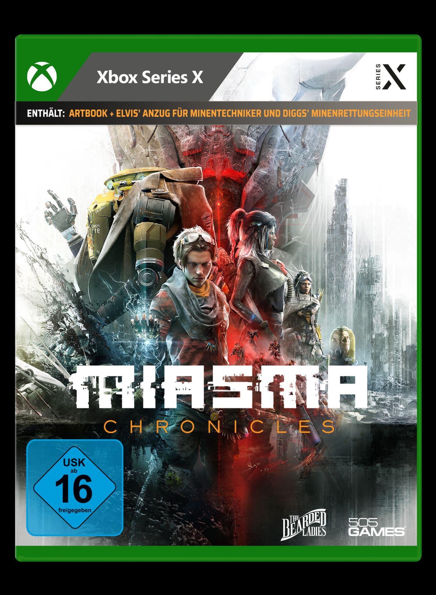 Vorderes Coverbild Miasma Chronicles (XBox 2)