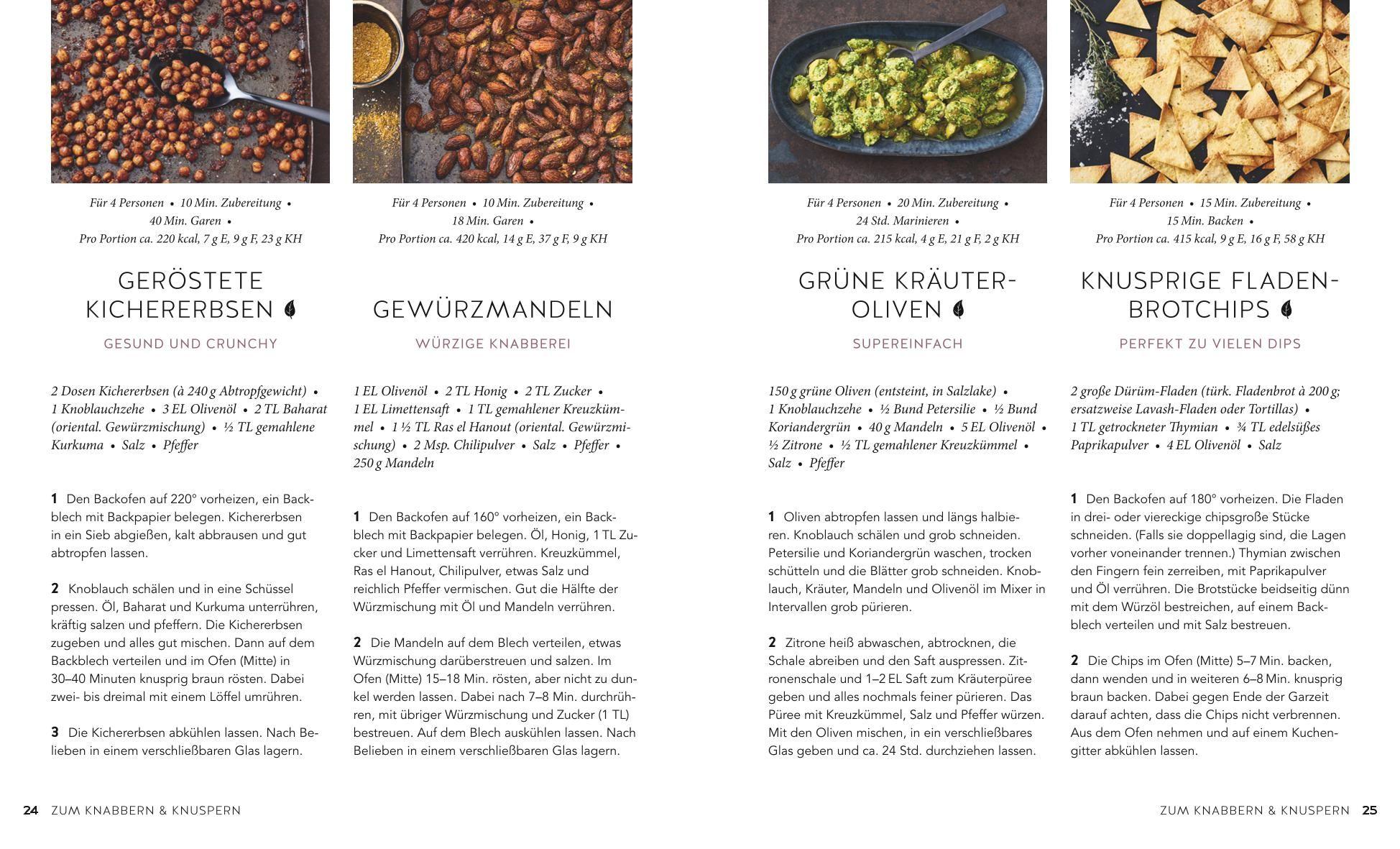 Beispielinhalt (Bild) Vegetarische Mezze