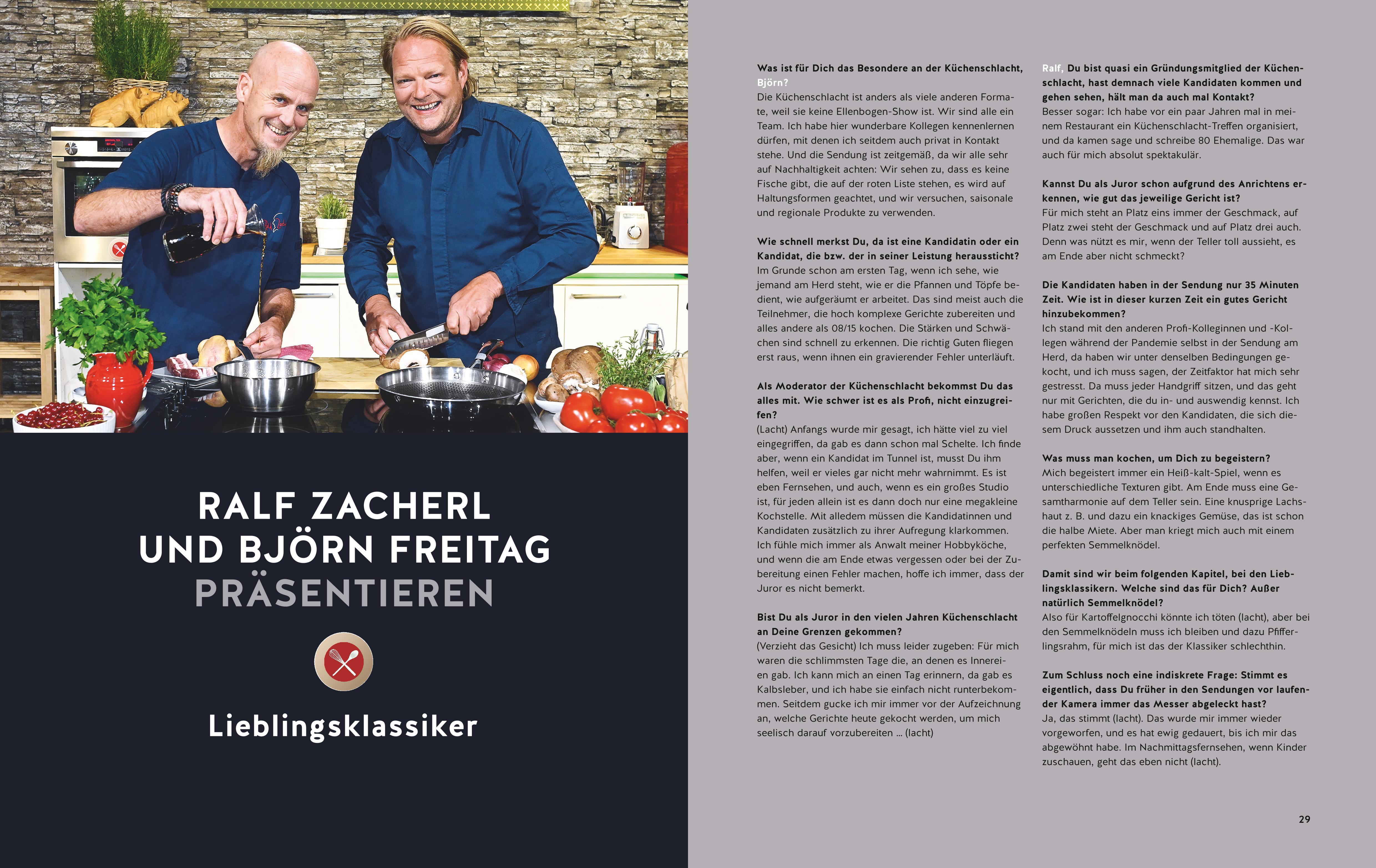 Beispielinhalt (Bild) Die Küchenschlacht