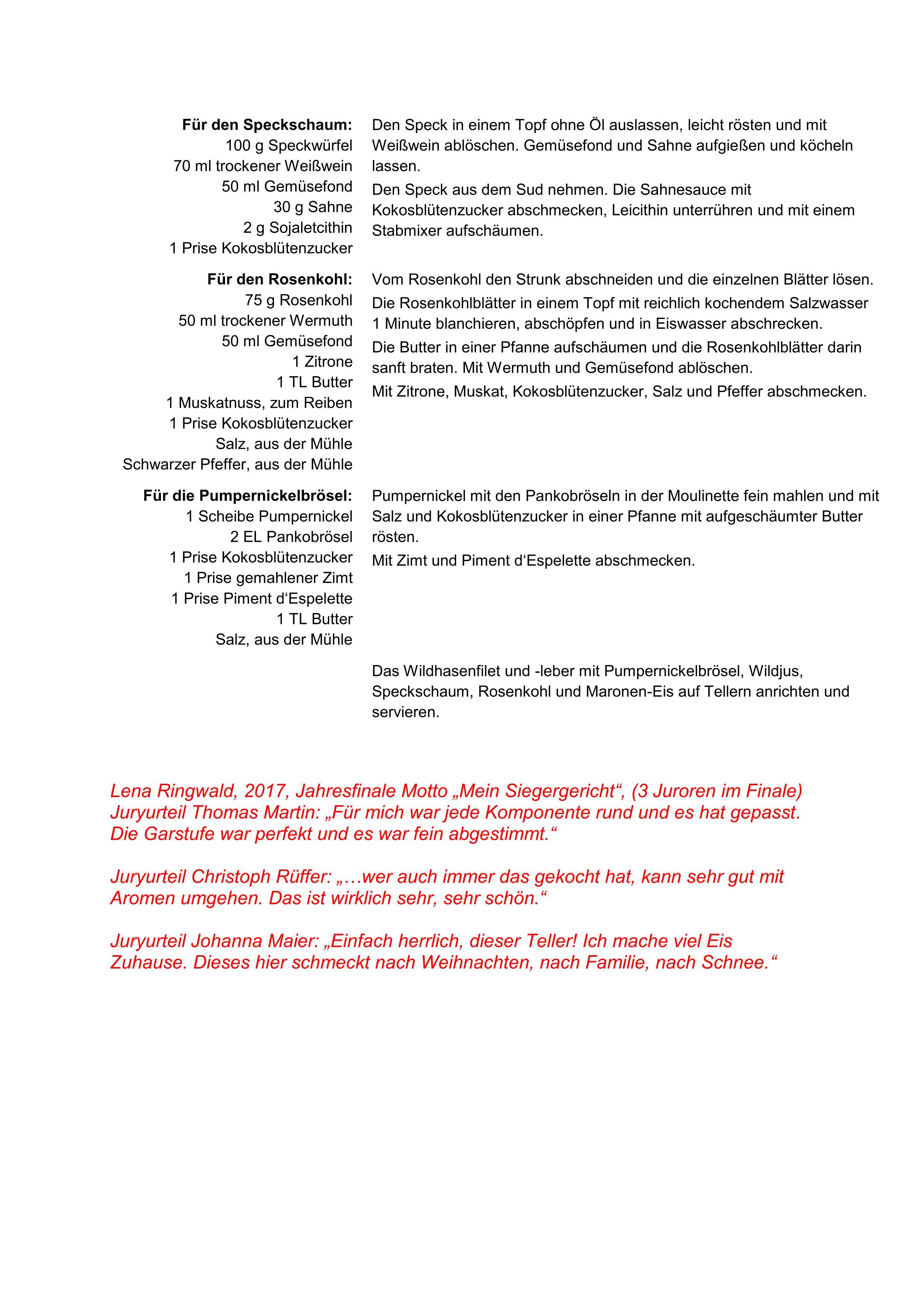 Beispielinhalt (Bild) Die Küchenschlacht