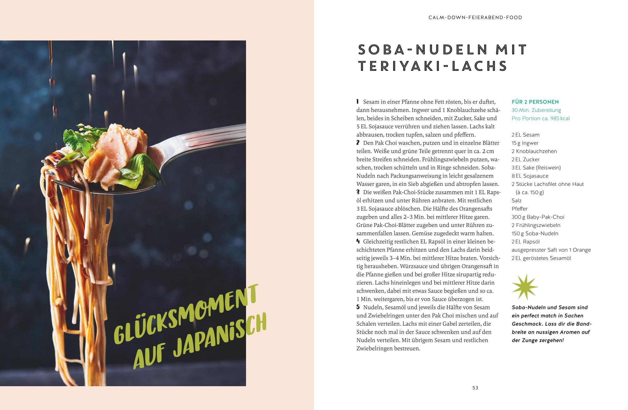 Beispielinhalt (Bild) Glücksbringer-Rezepte