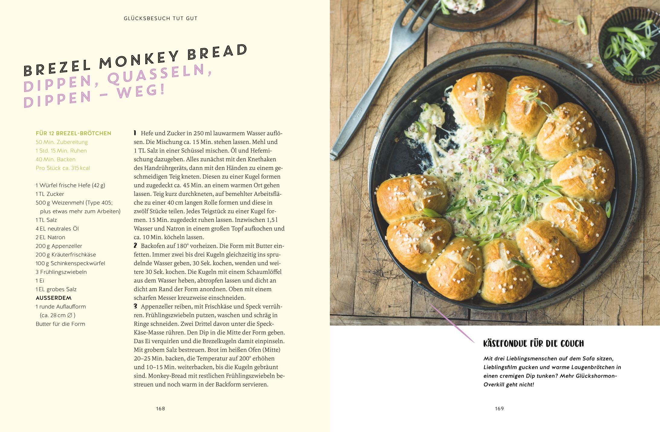 Beispielinhalt (Bild) Glücksbringer-Rezepte