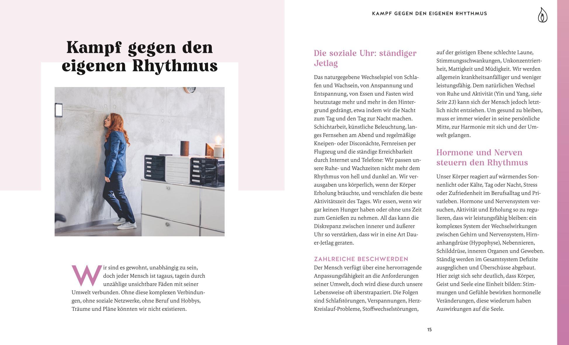 Beispielinhalt (Bild) Die Organuhr