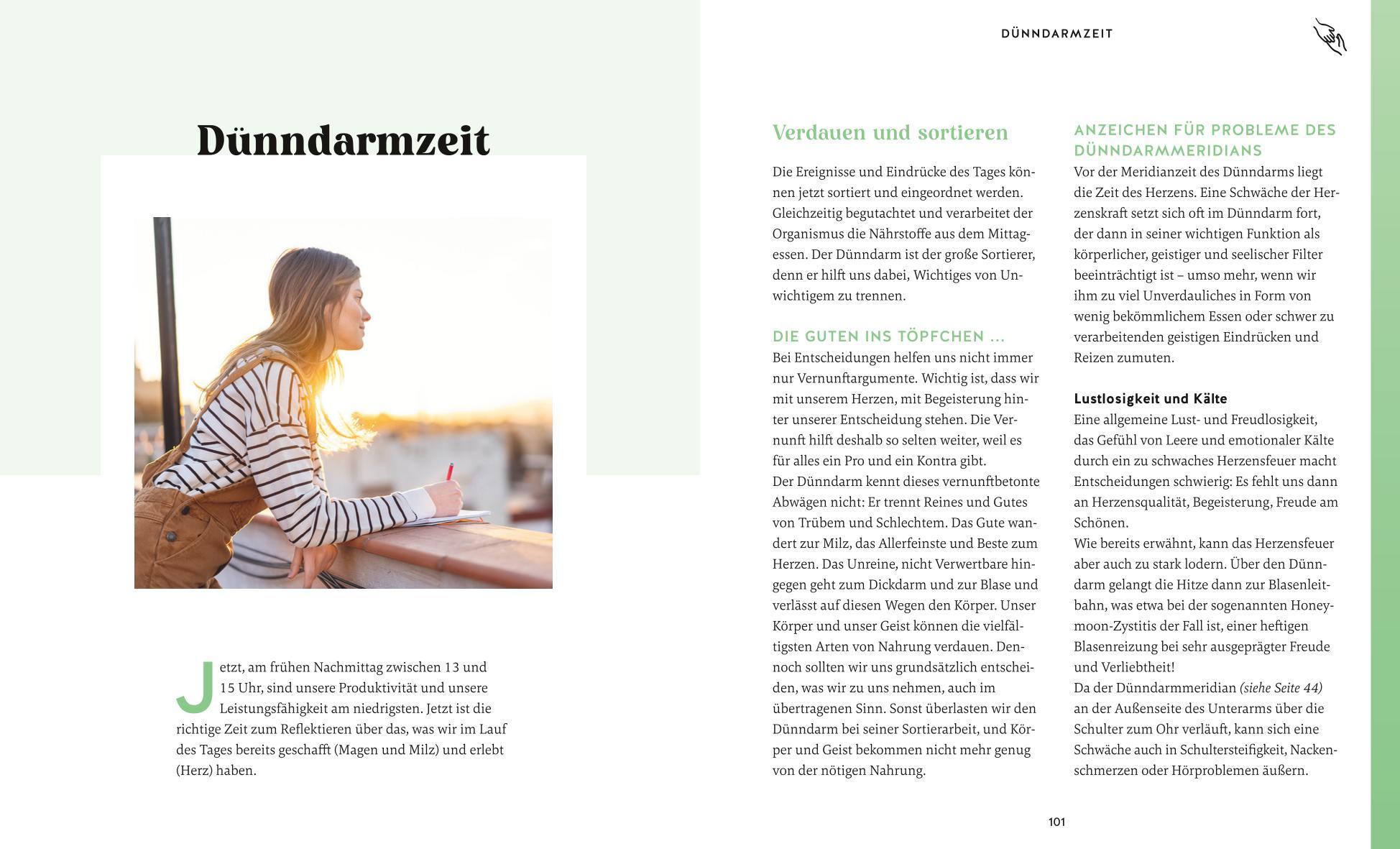 Beispielinhalt (Bild) Die Organuhr