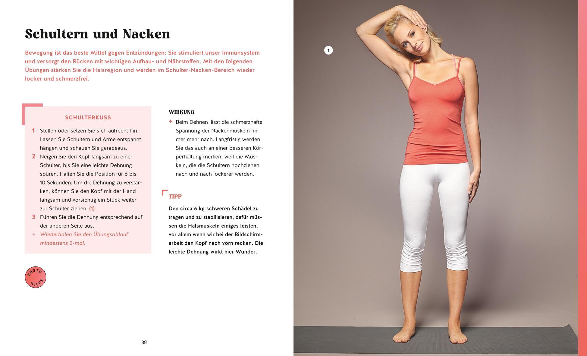 Beispielinhalt (Bild) Bandscheiben-Akut-Training