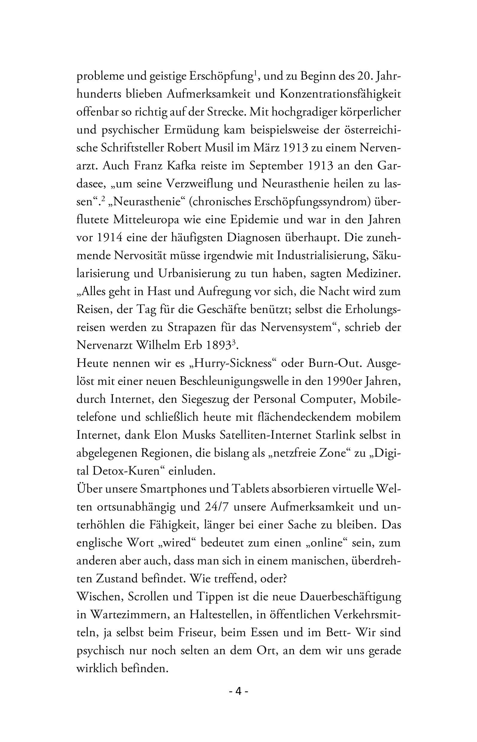 Beispielinhalt (Bild) Kopf voll, Hirn leer