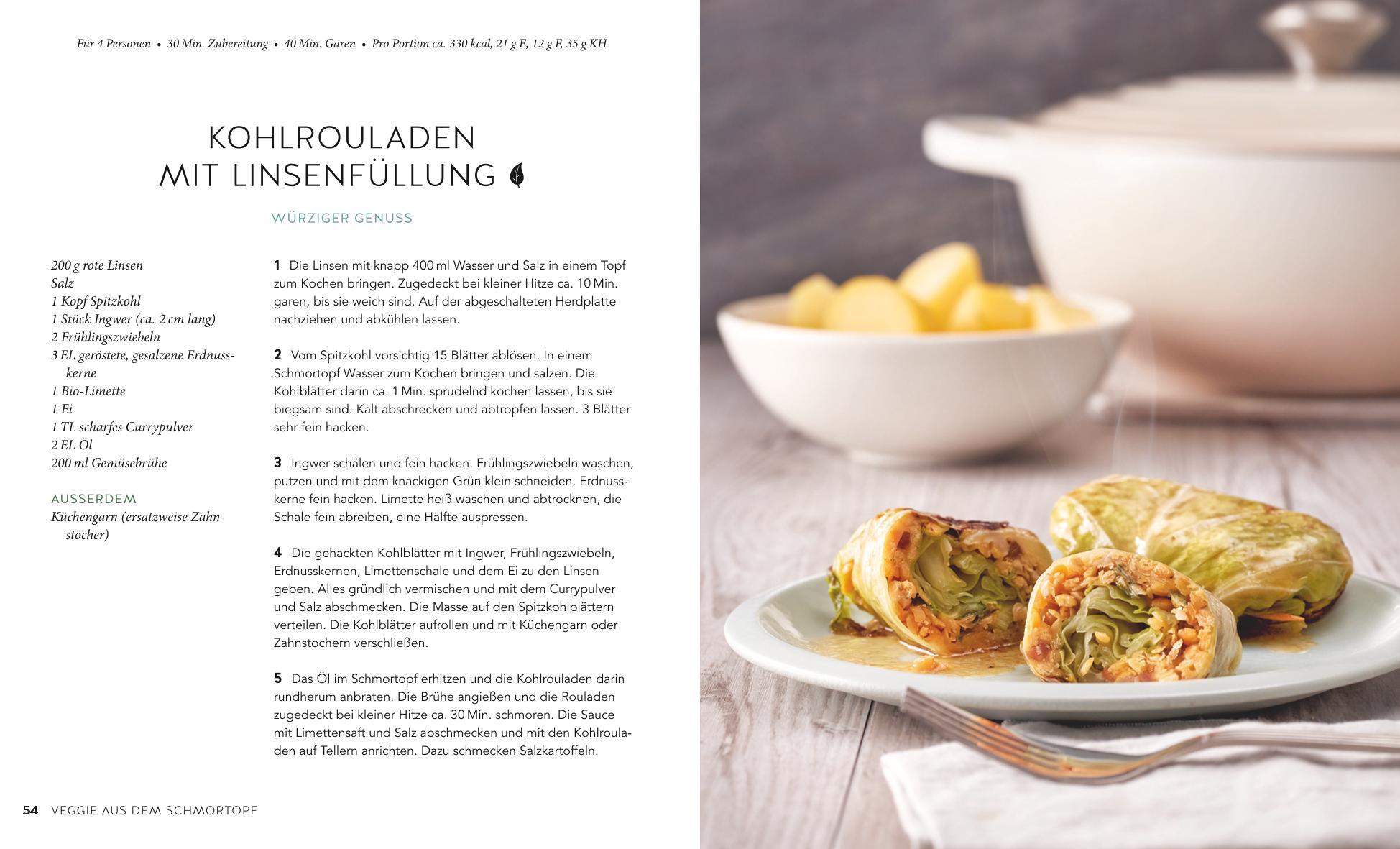 Beispielinhalt (Bild) Schmorgerichte