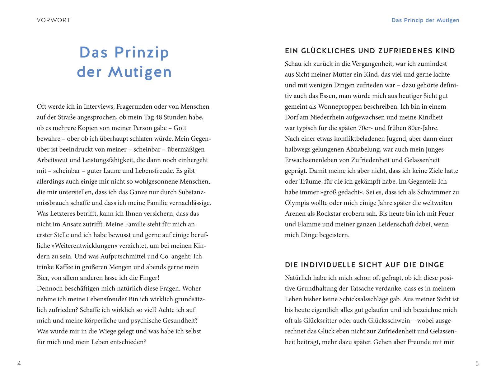 Beispielinhalt (Bild) Das Prinzip der Mutigen
