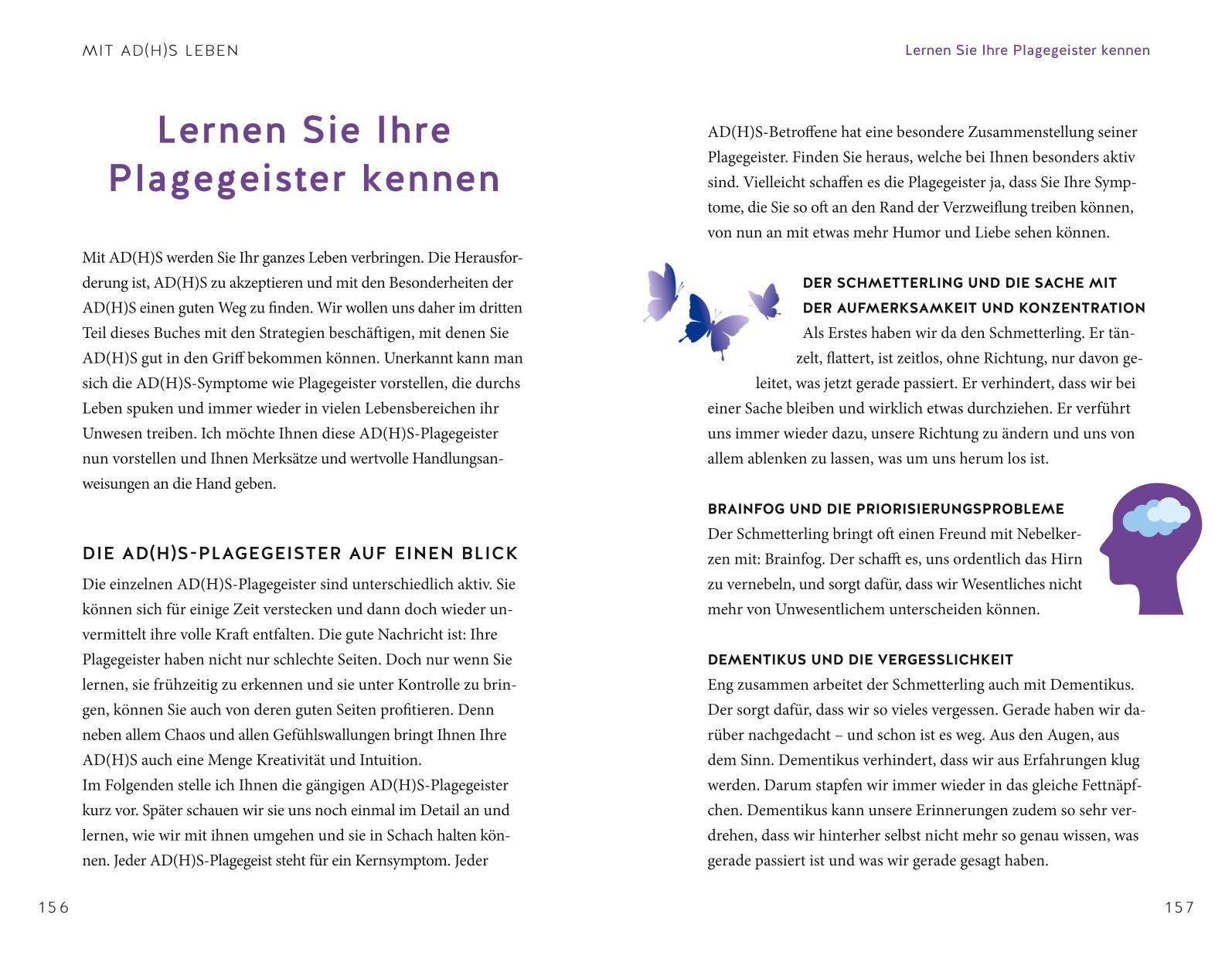 Beispielinhalt (Bild) Habe ich AD(H)S?