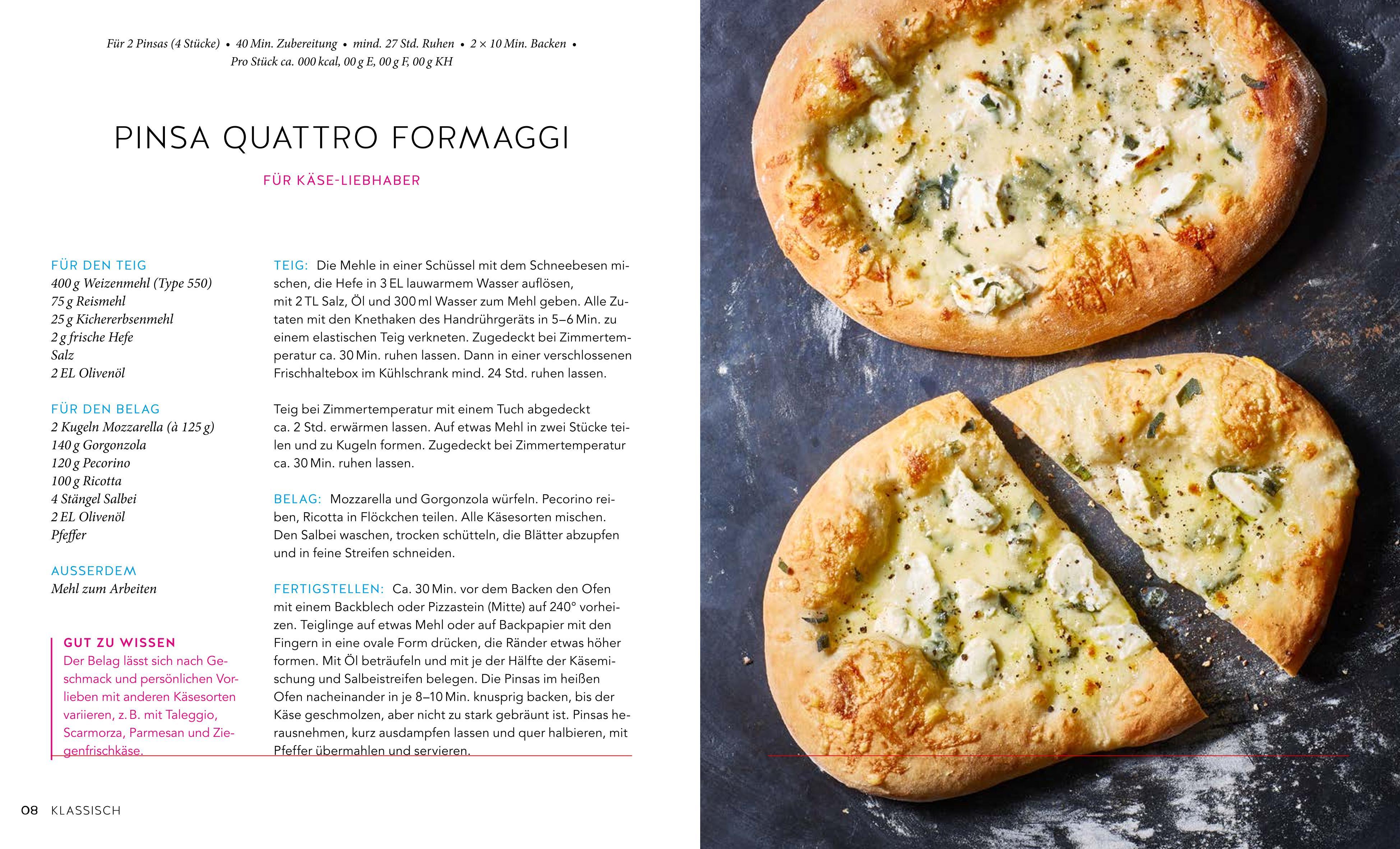 Beispielinhalt (Bild) Pizza & Pinsa