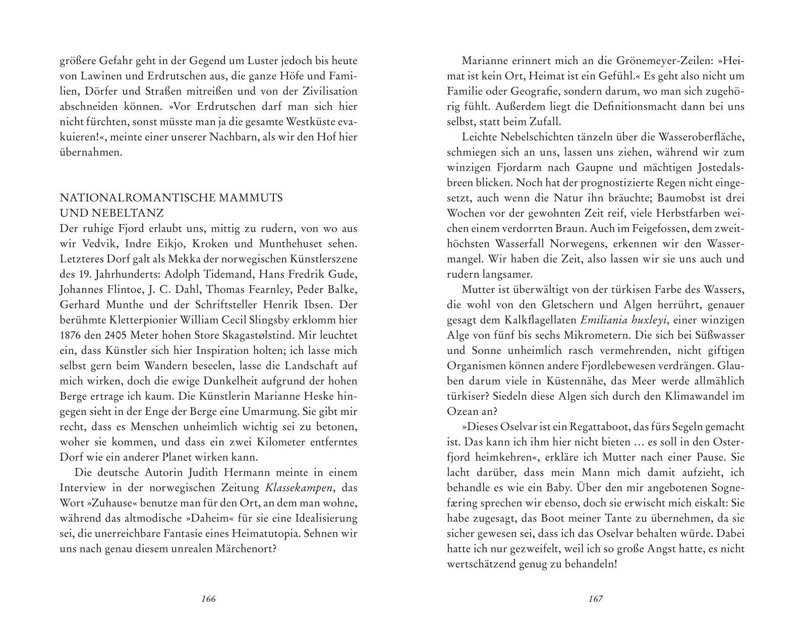 Beispielinhalt (Bild) Am Anfang war der Fjord