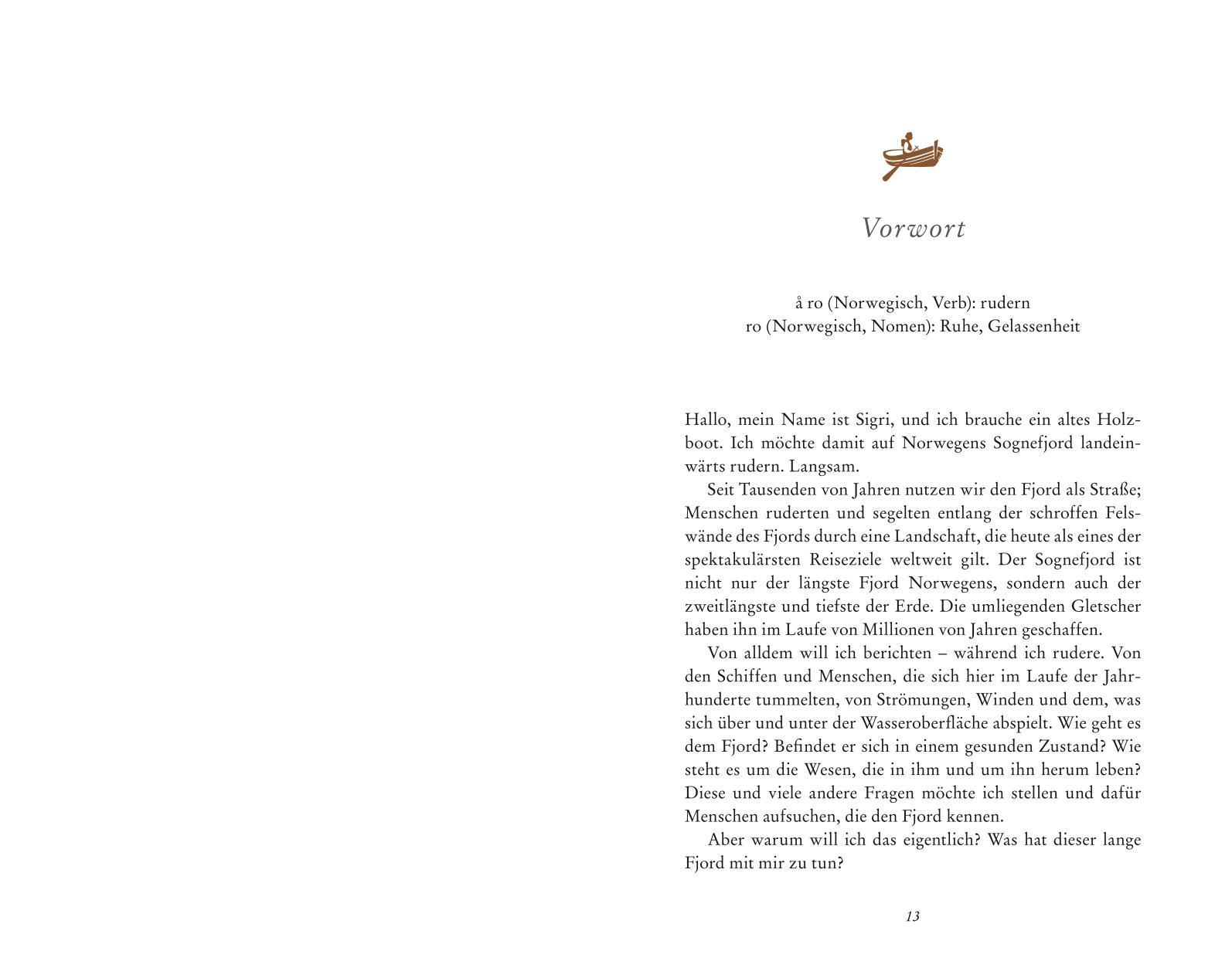 Beispielinhalt (Bild) Am Anfang war der Fjord