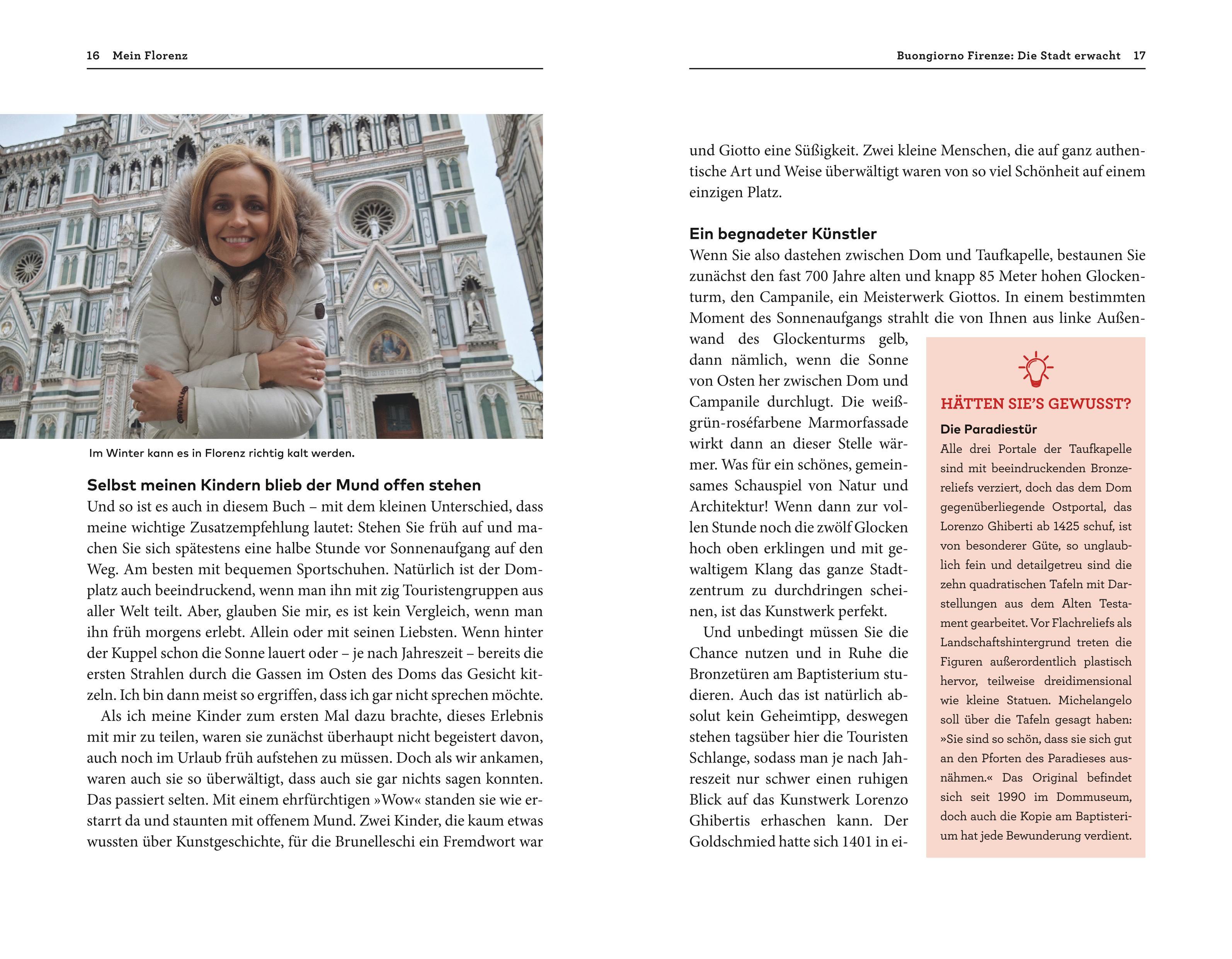 Beispielinhalt (Bild) Nice to meet you, Florenz!