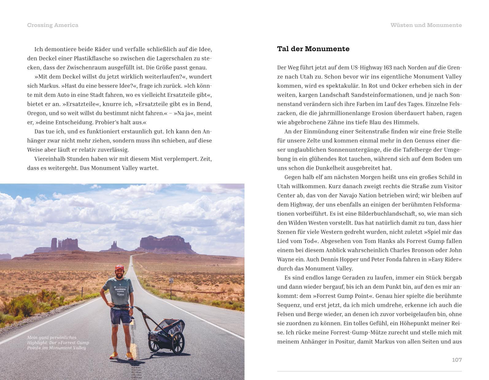 Beispielinhalt (Bild) Crossing America