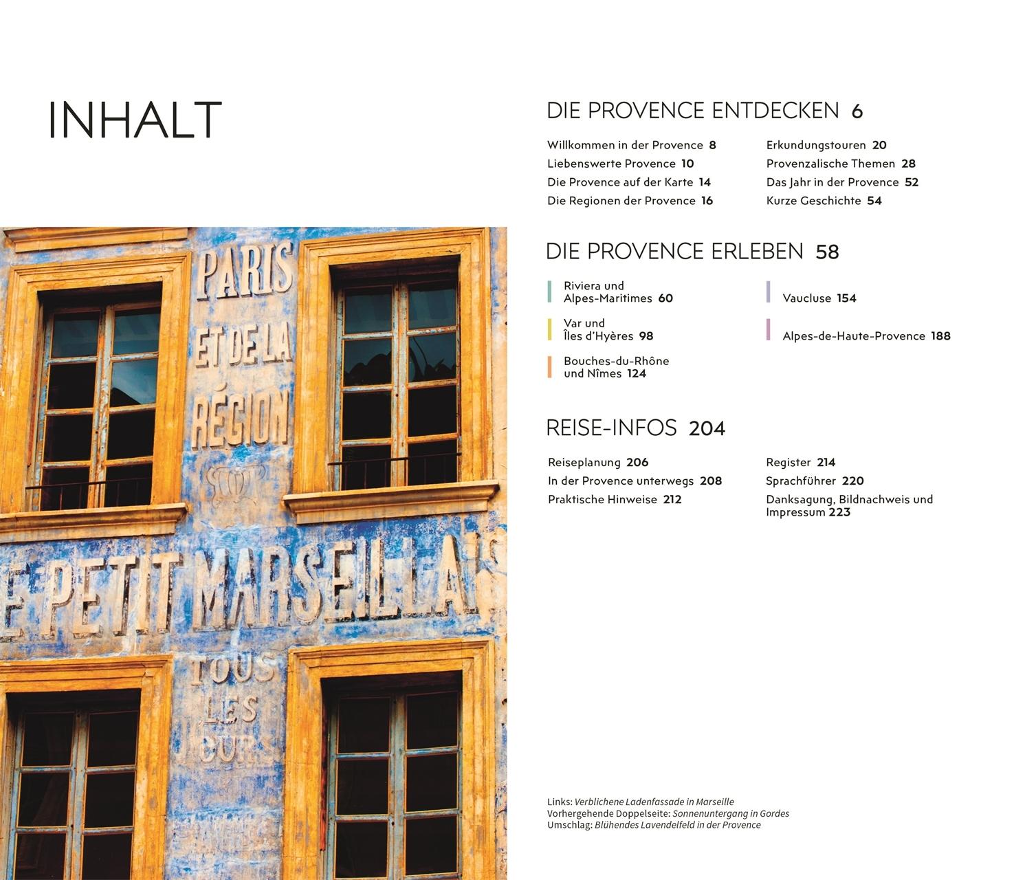 Beispielinhalt (Bild) Vis-à-Vis Reiseführer Provence & Côte d'Azur