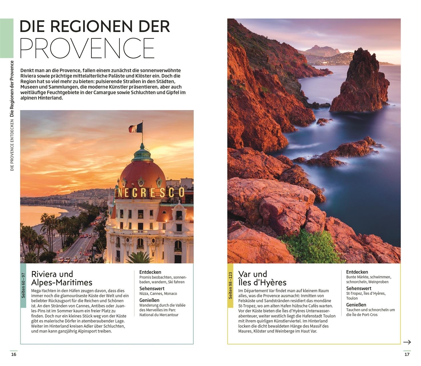 Beispielinhalt (Bild) Vis-à-Vis Reiseführer Provence & Côte d'Azur
