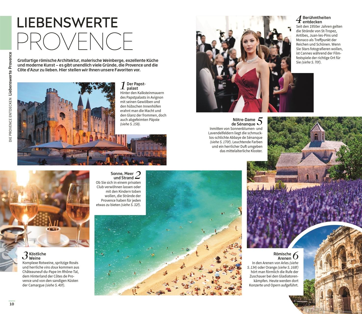Beispielinhalt (Bild) Vis-à-Vis Reiseführer Provence & Côte d'Azur