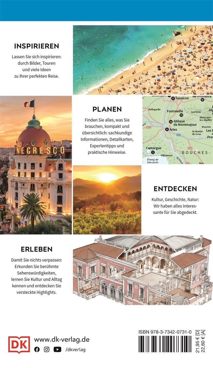 Rückseitencover Vis-à-Vis Reiseführer Provence & Côte d'Azur