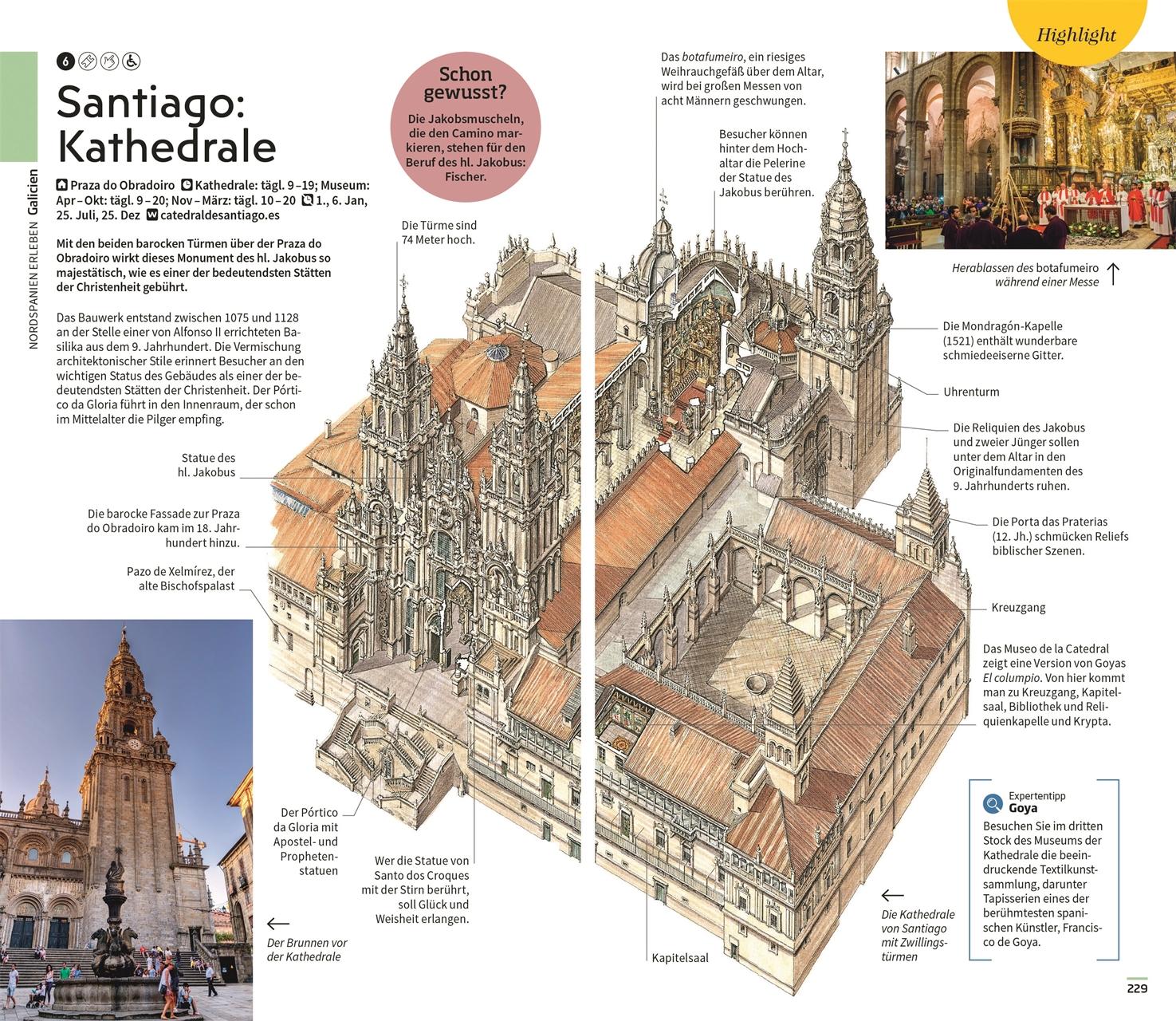 Beispielinhalt (Bild) Vis-à-Vis Reiseführer Spanien