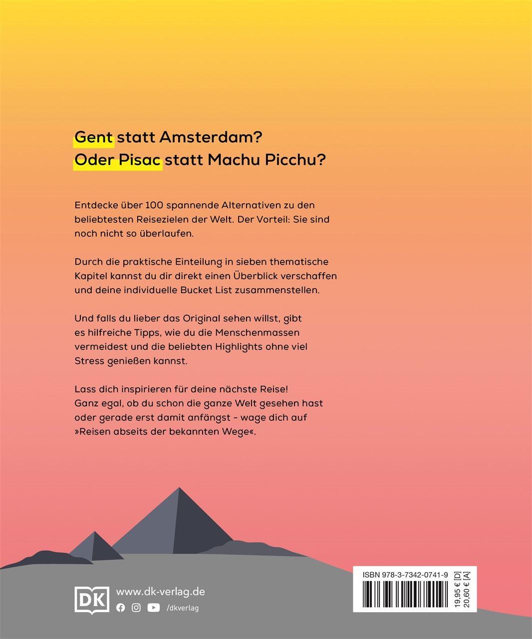 Rückseitencover Reisen abseits der bekannten Wege
