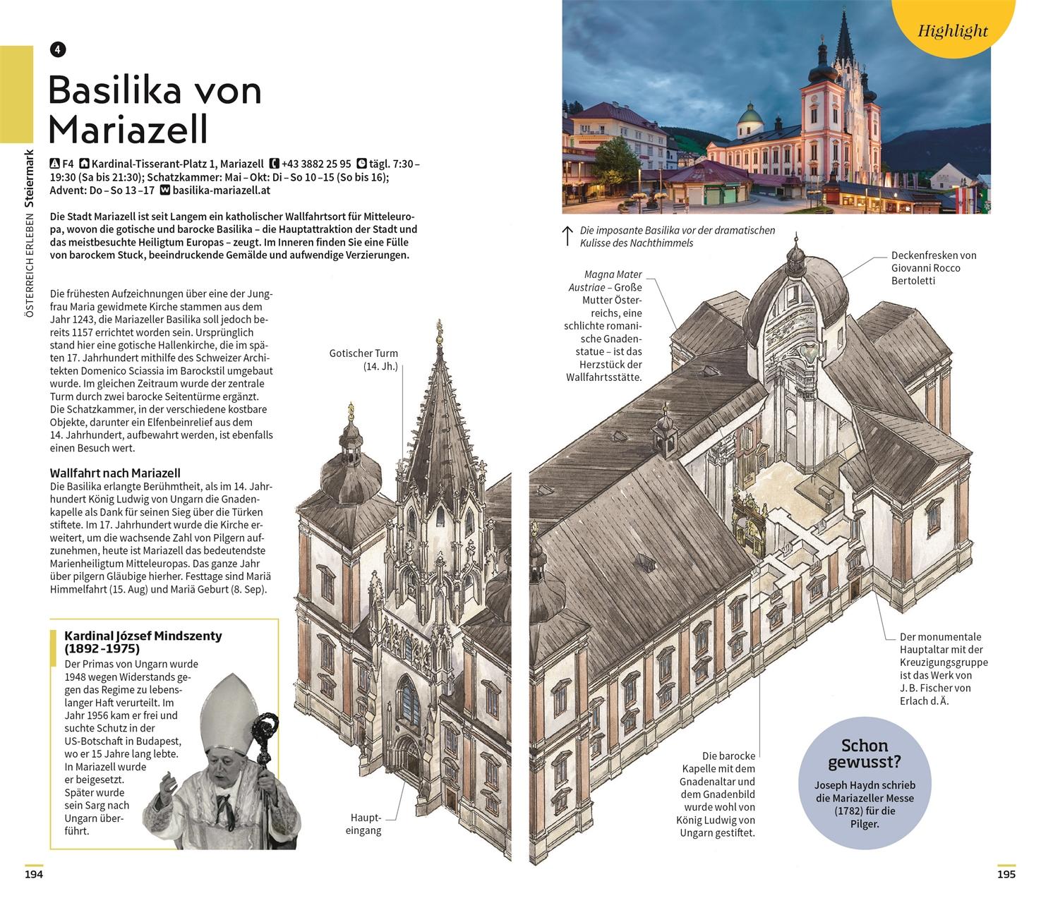 Beispielinhalt (Bild) Vis-à-Vis Reiseführer Österreich