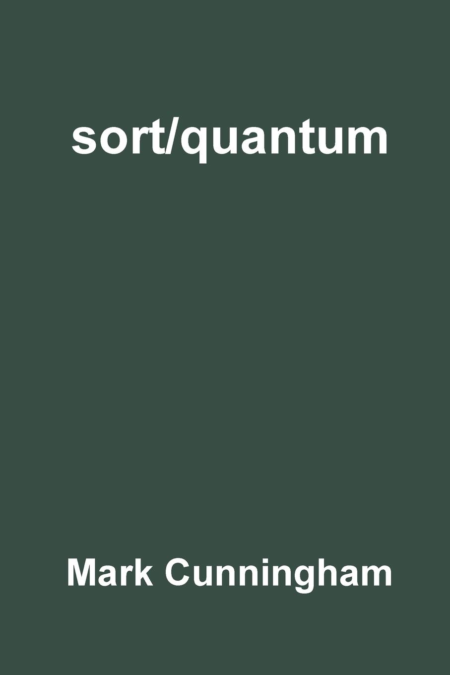 Vorderes Coverbild sort/quantum