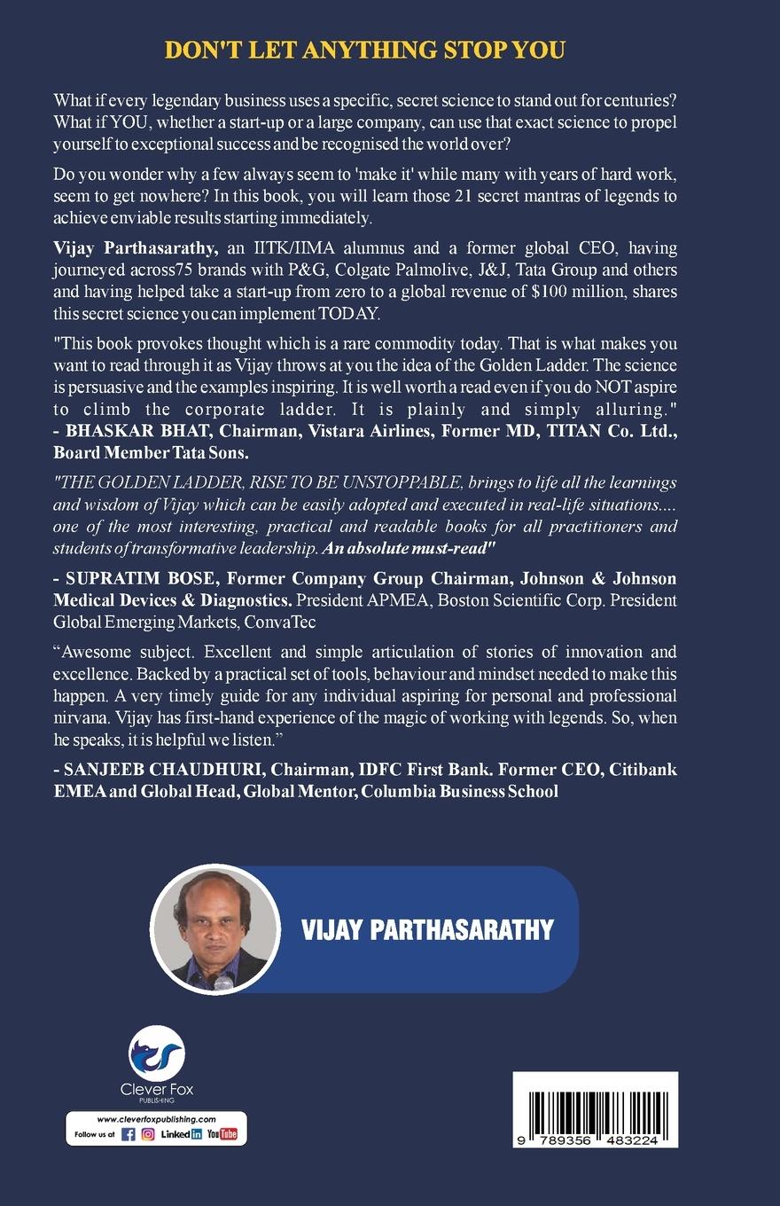 Rückseitencover The Golden Ladder