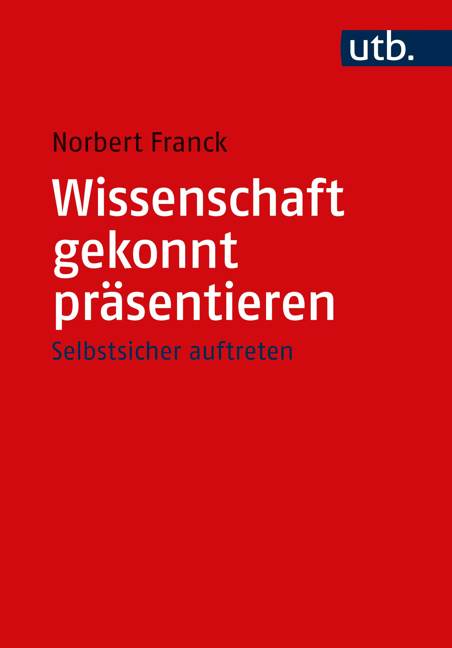 Vorderes Coverbild Wissenschaft gekonnt präsentieren