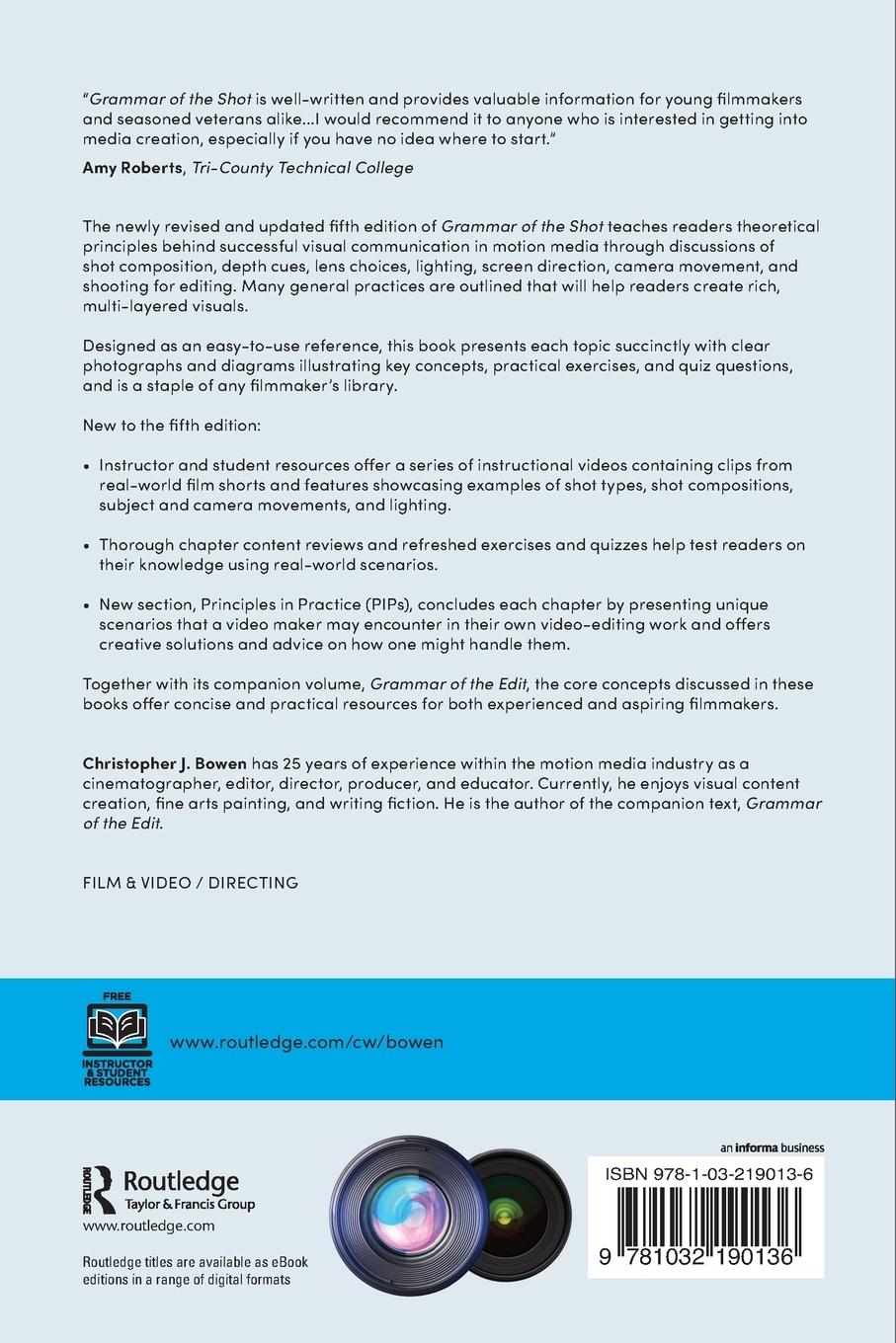 Rückseitencover Grammar of the Shot