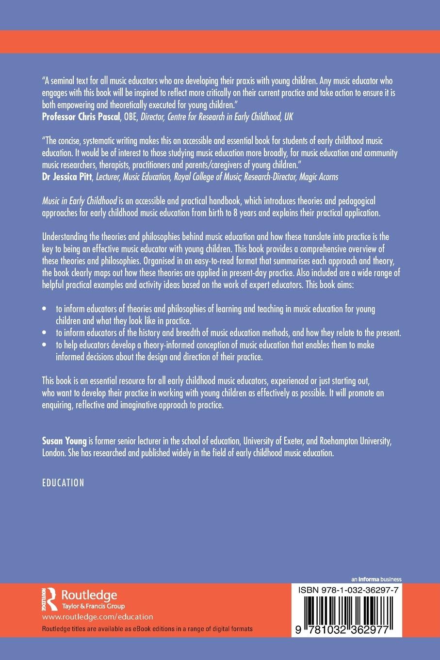 Rückseitencover Music in Early Childhood