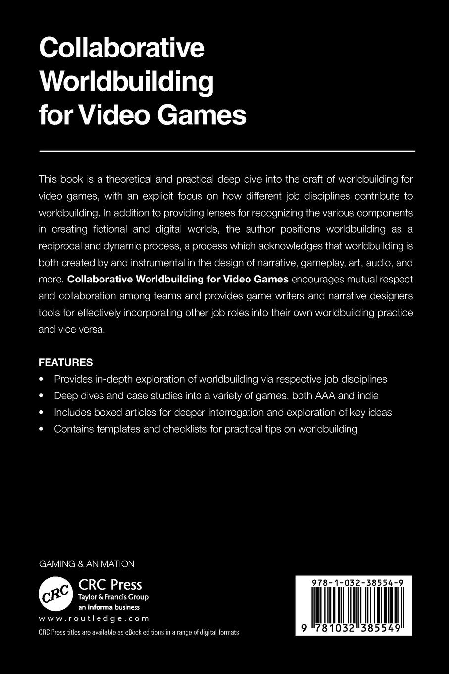 Rückseitencover Collaborative Worldbuilding for Video Games