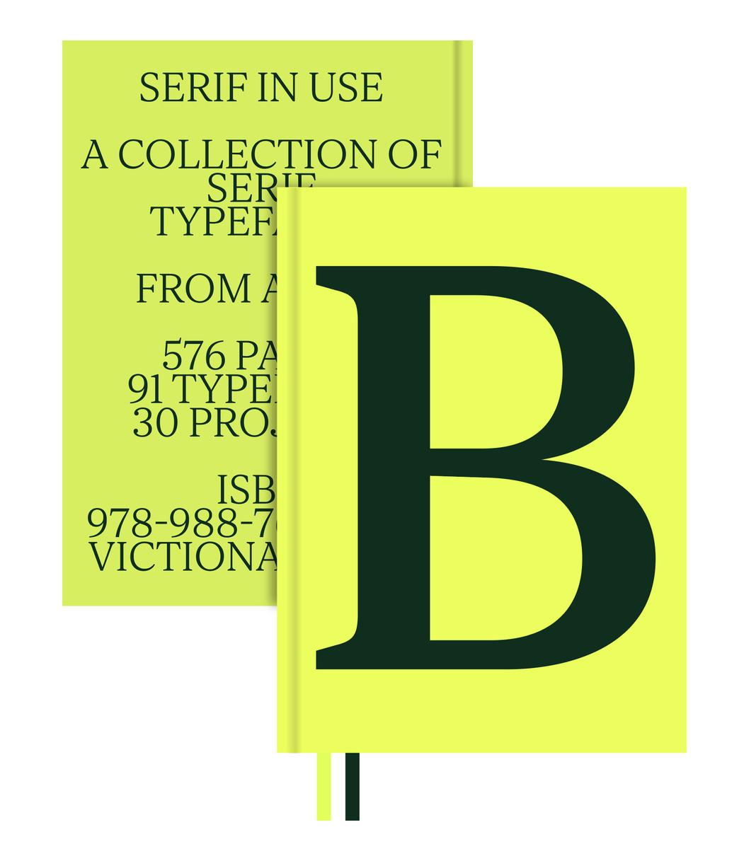 Vorderes Coverbild Serif in Use