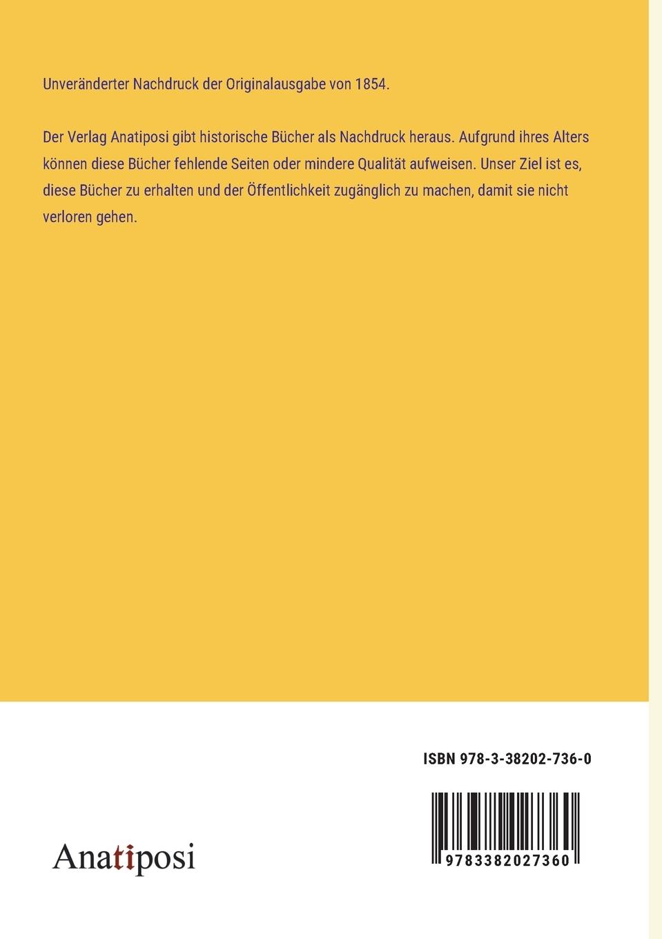 Rückseitencover Studien des Classischen Alterthums