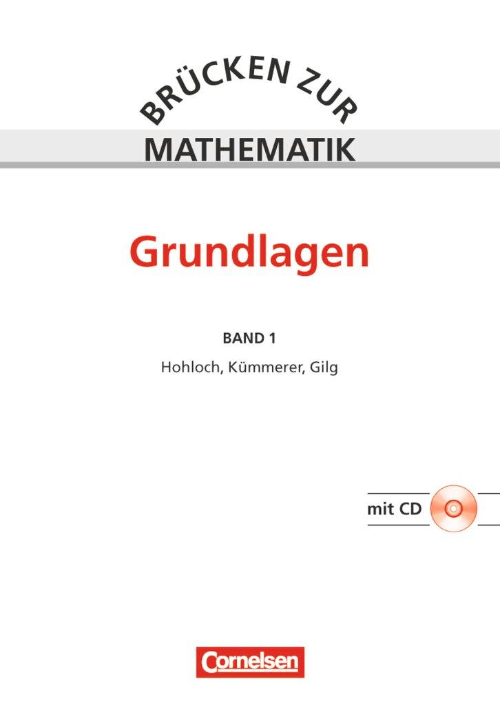 Vorderes Coverbild Brücken zur Mathematik. 1 - Grundlagen