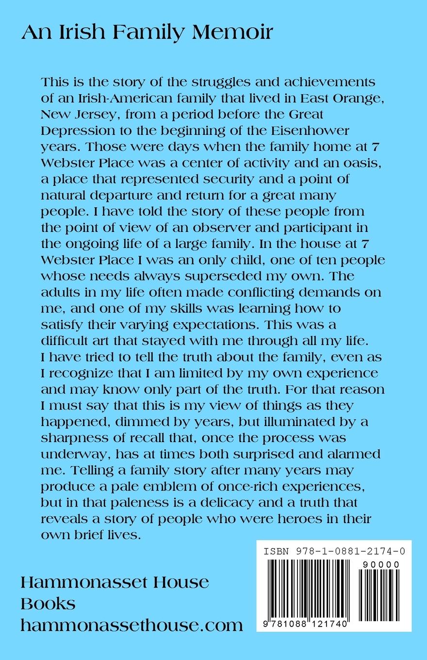 Rückseitencover My Sister Was an Only Child