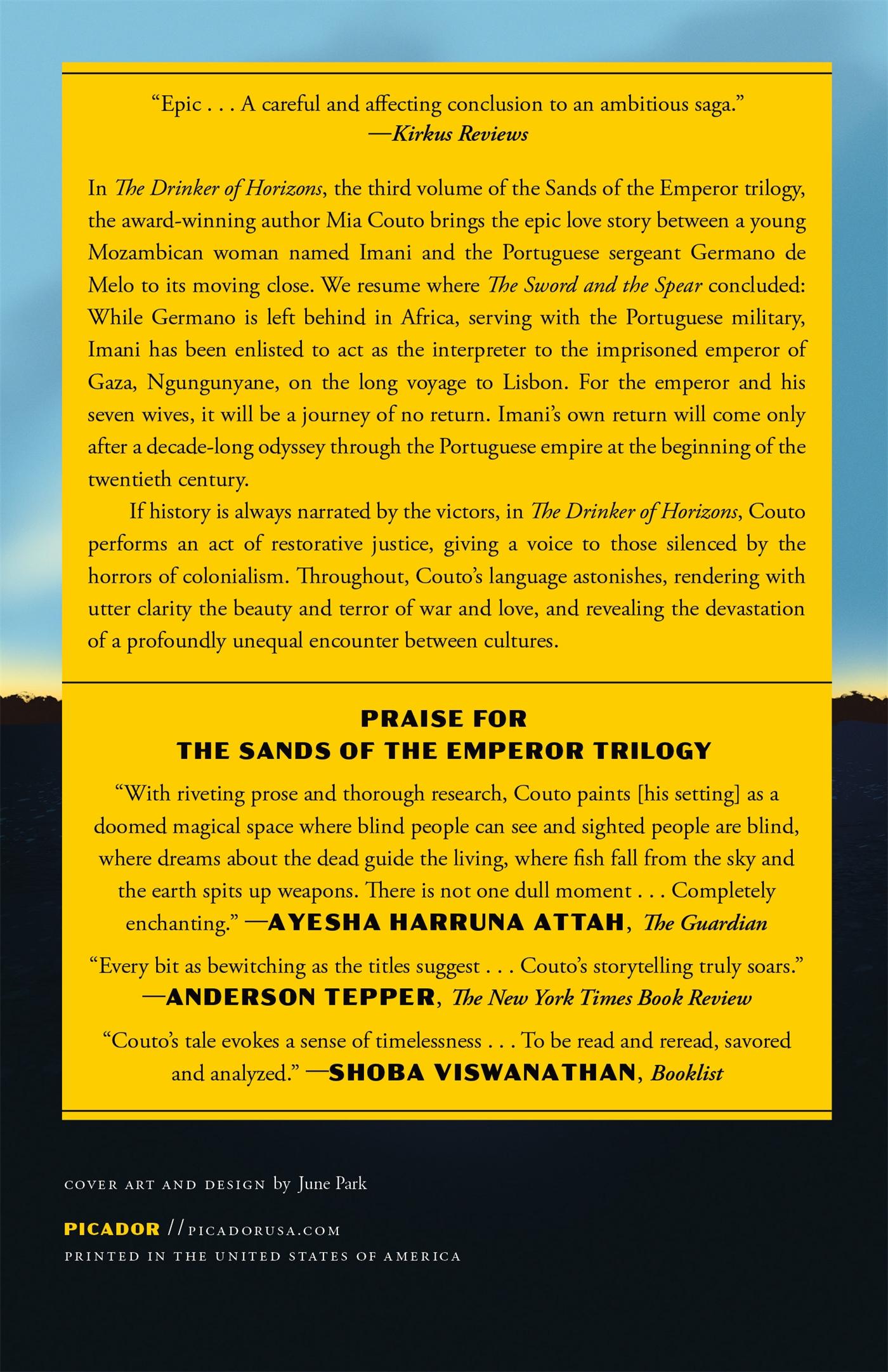 Rückseitencover Drinker of Horizons