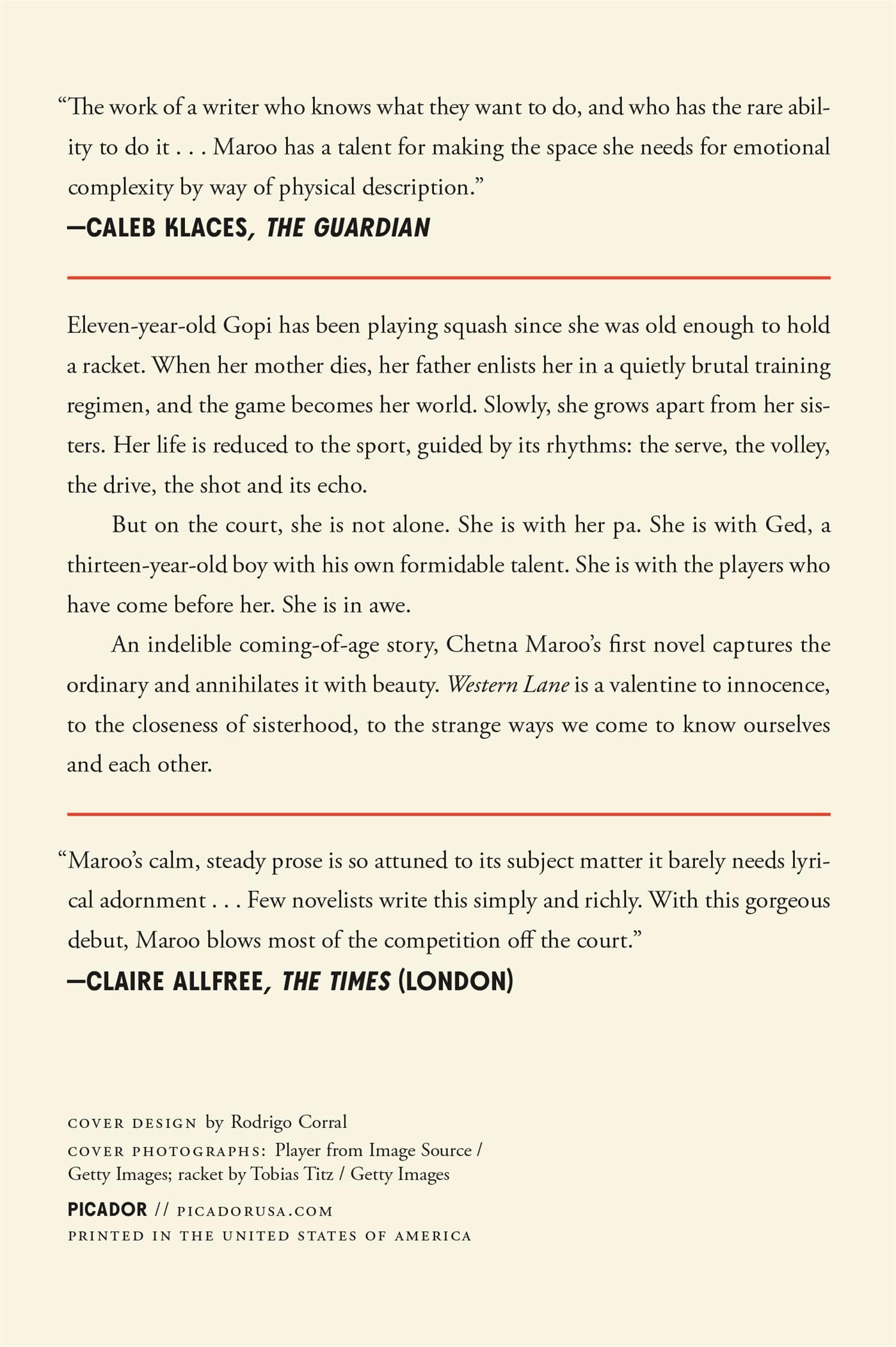 Rückseitencover Western Lane